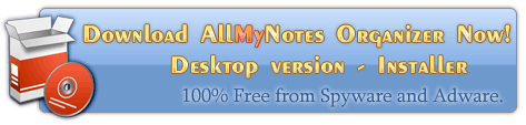 Download AllMyNotes Organizer Deluxe Edition