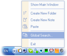 [Windows ||]System Tray [menu|integration]