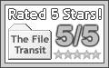 File Transit - AllMyNotes Organizer is rated by 5/5 award