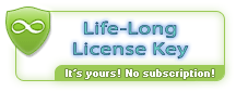 Life-Long License Key. The key is yours for lifetime, it will not expire. We don't sell subscriptions.