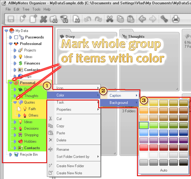 [Outliner|Hierarchy|Outliner Tree|Hierarchy Tree] [effects|coloring|formatting]