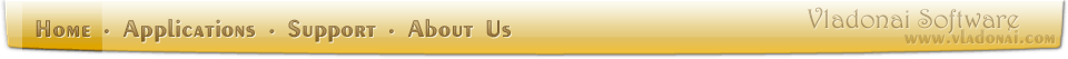 Vladonai Software Navigation Bar